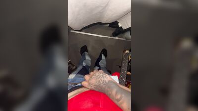 All authentic, 2023, Back of the camper van, hot Puerto Rican Latino daddy ftm and young twink