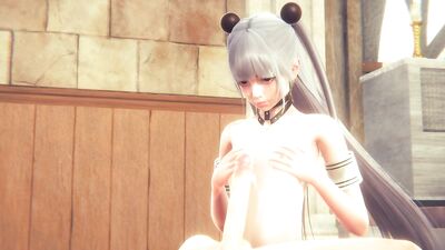 Yaoi Femboy - Sissy guy gets fucked several times in a church part 2