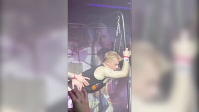 Live sex show, fucking on stage in Berlin!