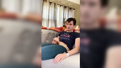 Eddie De Luca Quick Wank After A Run