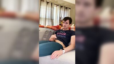 Eddie De Luca Quick Wank After A Run