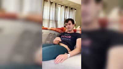 Eddie De Luca Quick Wank After A Run