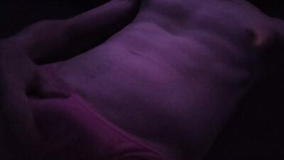 Budding tgirl lounging