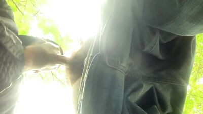 Amateur public blowjob from soft cock till cum