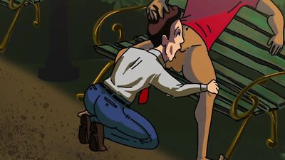 MidCummer's Night Dream Public Park Group Sex Night Cartoon Animation Gay Orgy Bukakke