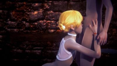 Yaoi Femboy - Fer Sucking and cums in his mouth