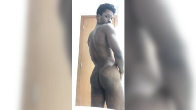 muscle dude strokes huge cock after gym. big cumshot