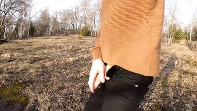 Johann Wood | Delicious cumload in the warm spring sun