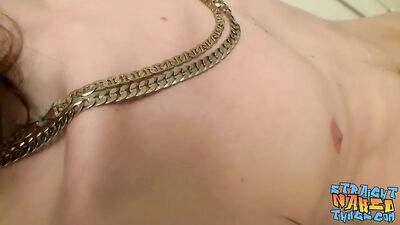 Horny Sean Johansen working on his own dick for jizz