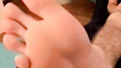 Escort Feet: Foot Fetish Big Cocks Handjob Delight
