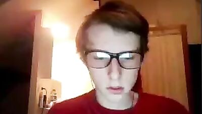 Web-Cam Nerd Solo Wank: The Ultimate Geek Experience