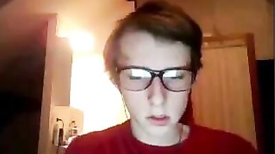 Web-Cam Nerd Solo Wank: The Ultimate Geek Experience