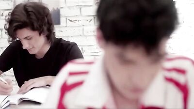 Bareback Date with Twinks - Lets Cum and Jerk-off in Class!