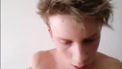 Cute Blond Teen Boys Porn - A Banana Dick & Cam Boys Porn!