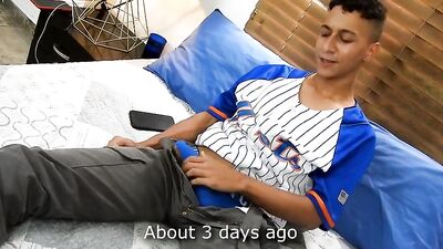 Legal Latin Boy Jotaeme Punts His Legal Cock!