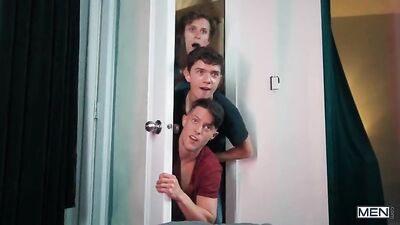 Twink Fuckers Unite - A Train of Gay Porn Action