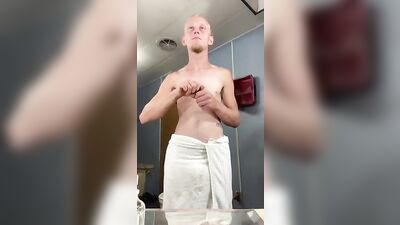 Young Blonde With Huge Cock Takes A Legal Dick In His Butt!