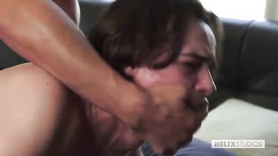 Horny Hot Gay Couple Friends Home Room Sex Show!