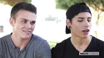 Double Trouble: Twink Couples Steamy Boyfriend Sex Show