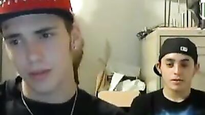 Two Friends Cum for Webcam Girl - Gay Porn Excitement!