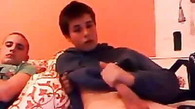 Gay Web-Cam Handjob Solo with My Jerk Mate!