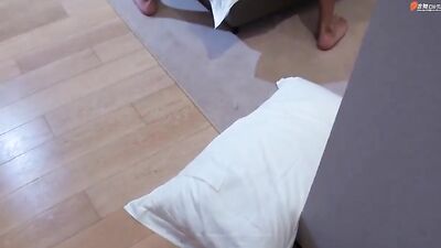 Chinese Lads Raunchy Bareback Gangbang!