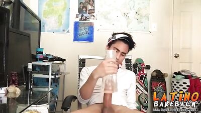 Tattooed Latino Twinks Fat Cock Worship: Explosive Orgasmic Release!