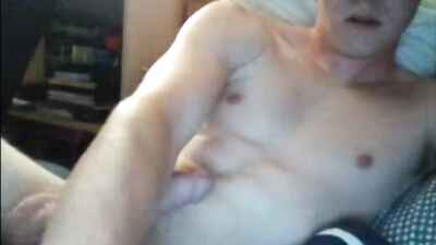 Stroking Blonde - Gay Webcam Solo