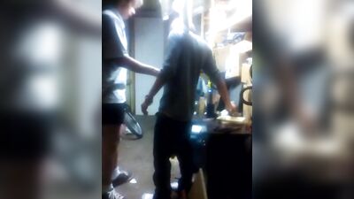 Two brothers in action - Amateur Blond Boys