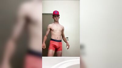 Baseball Stud Colin Strips and Hits a Home Run: The Ultimate Gay Porn Experience