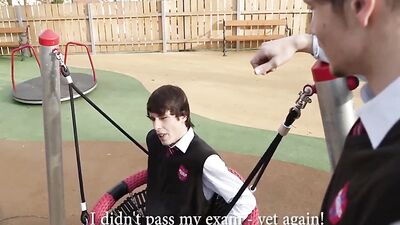 Gay Bareback Twink After Exam Porn