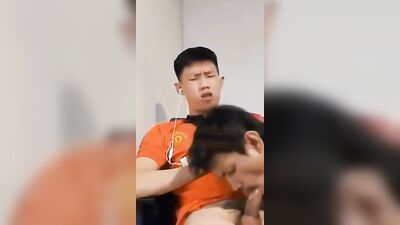 Asian Oral Delight: Cum Shots and BJs with Passionate Couple