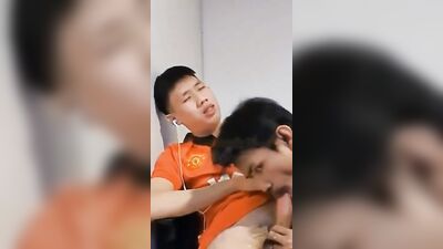 Asian Oral Delight: Cum Shots and BJs with Passionate Couple