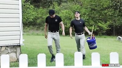 The Doubleheader Threeway: Action-Packed Frat Men and Big Cocks!