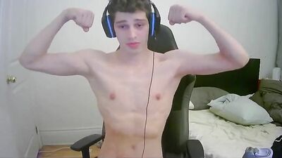 Golden Amateur Cum Shots: Twink Solo Web-Cam!