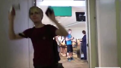 Cum-filled vacation: Boys big dicks bareback party