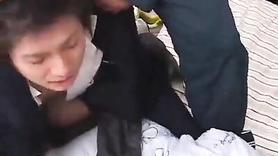 Japanese Bondage Ass Play Cum Shots