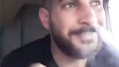 One Horny Trucker Gets His Cum Shot on Chaturbate!