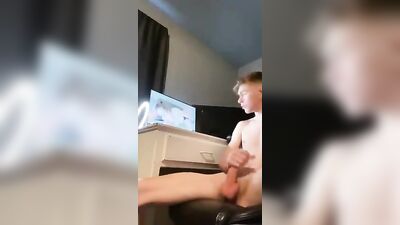 Hung Str8 Bro Cum Shot Again - College Amateur Edition