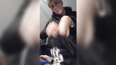 Young Latin Boy Enjoying Wildly