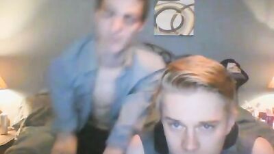 Bed Rimming Blonde Boy: Amateur Action Play