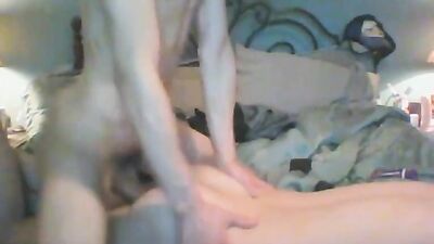 Bed Rimming Blonde Boy: Amateur Action Play