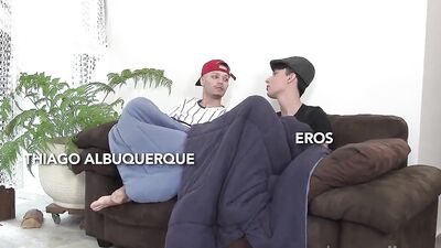 Latin cum lovers: Bareback boys in action!