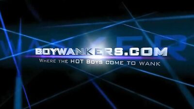 Muscular Blonde Boys Cum Shots in AI Enhanced Solo Web-Cam