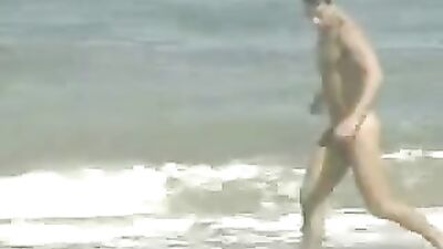 Jogging along the beach Muscle Boys Big Cocks Fun - Ready for Action!