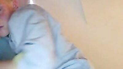 Smooth Ginger Teen Boy Cum Show on Cam