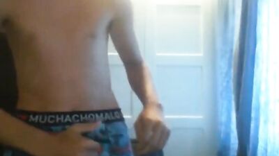 Beat Off Twink: Creamy Load Explosion!