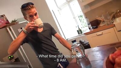 Bareback Bottoming Threesome - Cum Shots Galore!