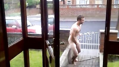 Streaking Rick: Amateur Gay Porn Video