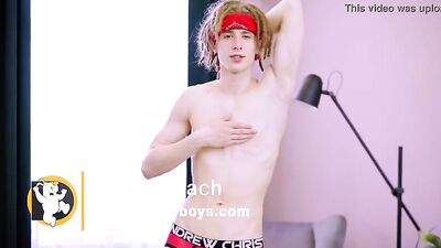 Experience The Heat With Hooded Long Twink Cock!